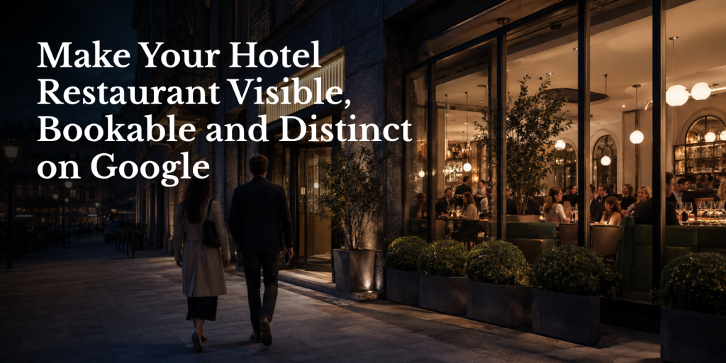 Google Business Profile for Hotel Restaurants: Setup and Optimization Guide