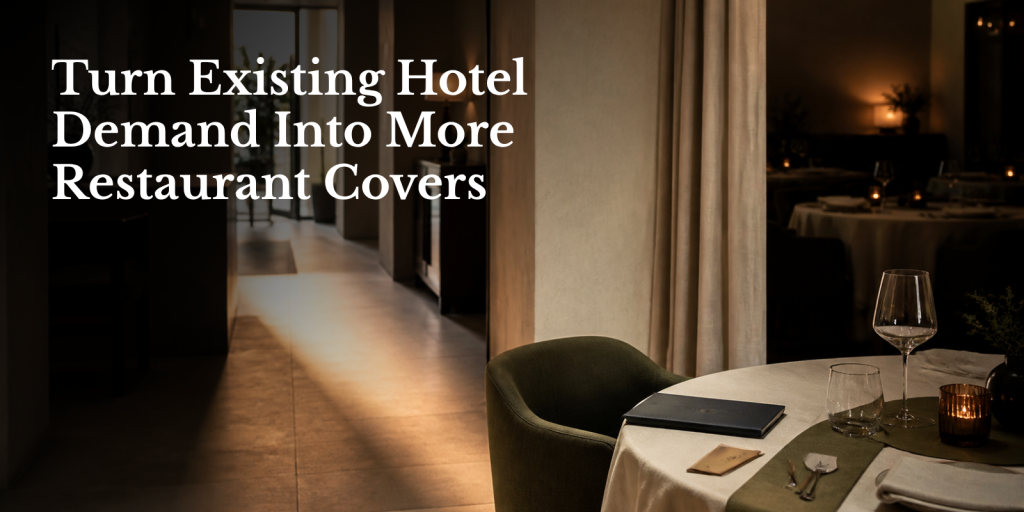 How to Increase Restaurant Covers at Your Hotel Without Hiring More Marketing Staff