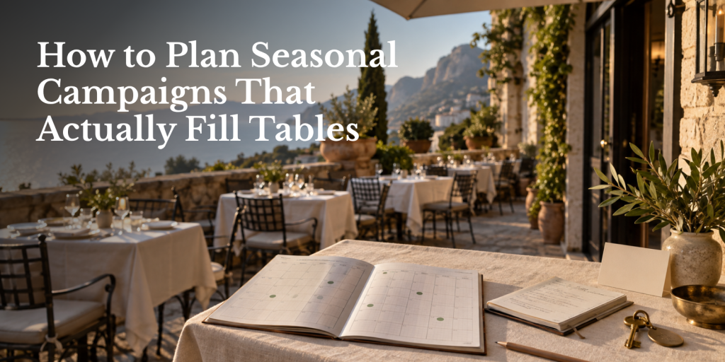 Hotel Restaurant Marketing Calendar: How to Plan Seasonal Campaigns That Actually Fill Tables